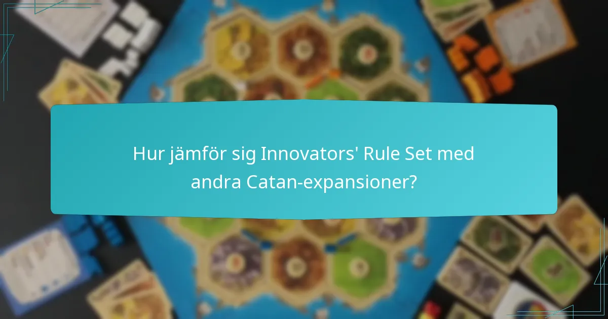 Hur förbättrar Innovators' Rule Set spelarengagemanget?