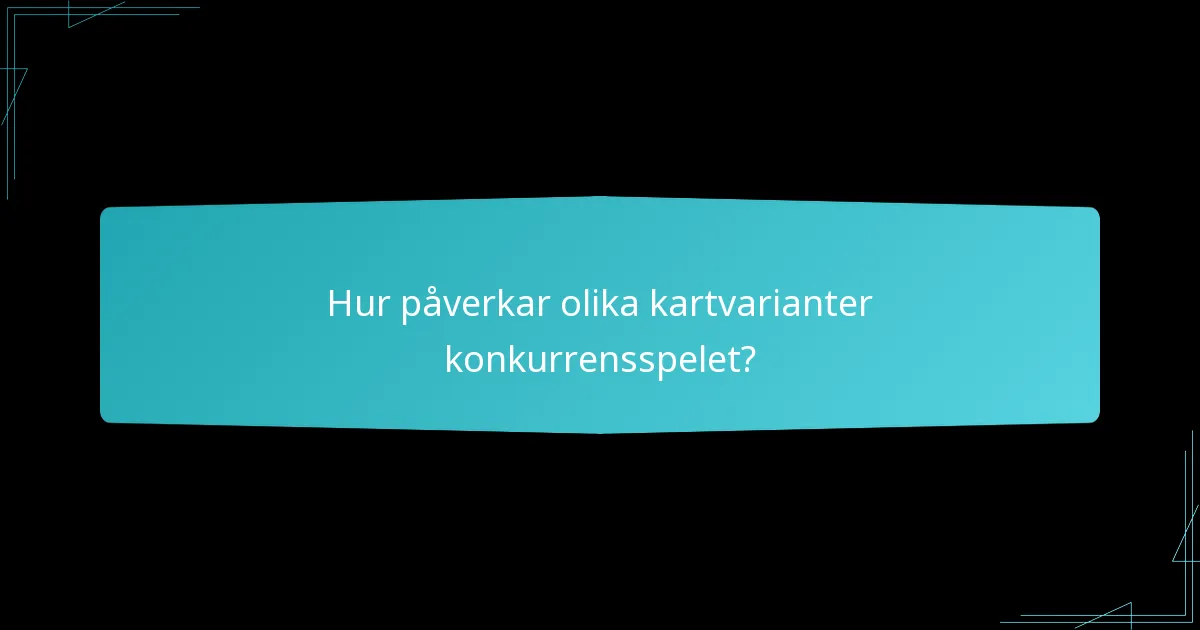 Hur påverkar turneringsformat spelupplevelsen?