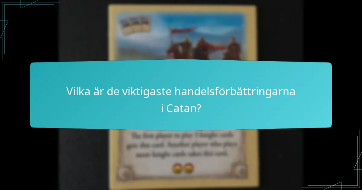 Vilka spelarstrategier kan förbättra handelsframgång?