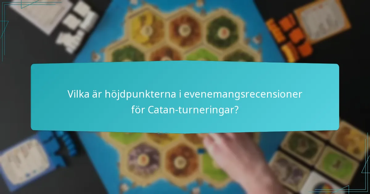 Vilka mått används för att utvärdera spelarnas prestation i Catan-turneringar?